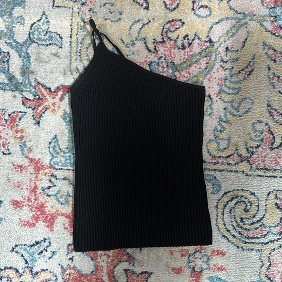 NWT Helmut Lang Cross Strap Tank in Black size medium - Picture 5 of 7